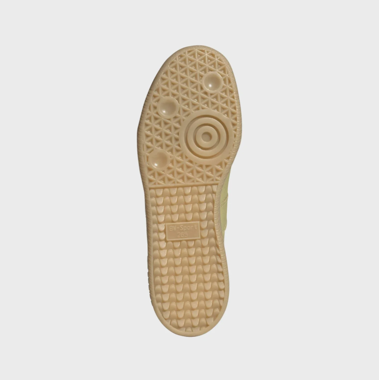 Hartcopy Low-Top Sneakers – Pale Yellow Green with Gum Sole