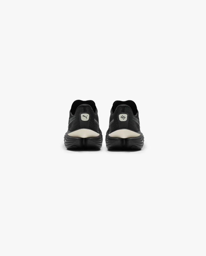 PUMA Mesh Sneakers – Black & Cream with Sculpted Sole