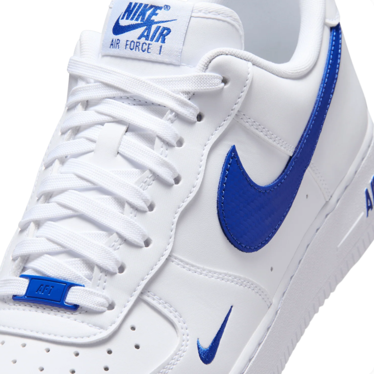 Nike Air Force 1 Low Sneakers – White & Blue