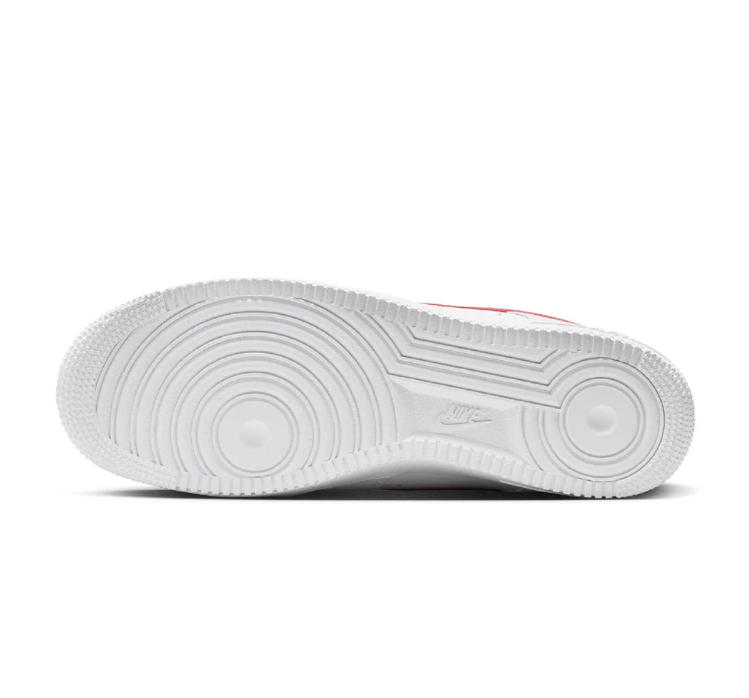 Nike Air Force 1 Low Sneakers – White / Red