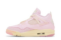 Air Jordan 4 Sneakers – Pale Pink & Cream
