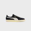 PUMA Black & Off-White Low-Top Sneakers with Cream Sole