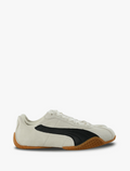 PUMA Slim Low-Top Sneakers – Cream & Black with Gum Sole