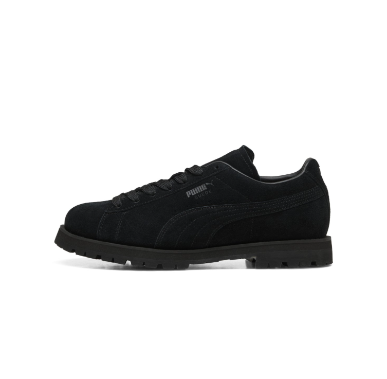 PUMA Low-Top Sneakers – All Black with Lug Sole