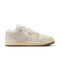 Air Jordan Low-Top Sneakers – Cream with Brogue Detailing & Gum Sole