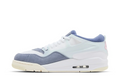Jordan Low-Top Sneakers – White & Blue Gray with Cream Sole