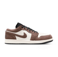Air Jordan Low-Top Sneakers – Brown & Cream with Black Accents