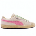 PUMA Low-Top Sneakers – Cream & Pink with Mint Patterned Laces
