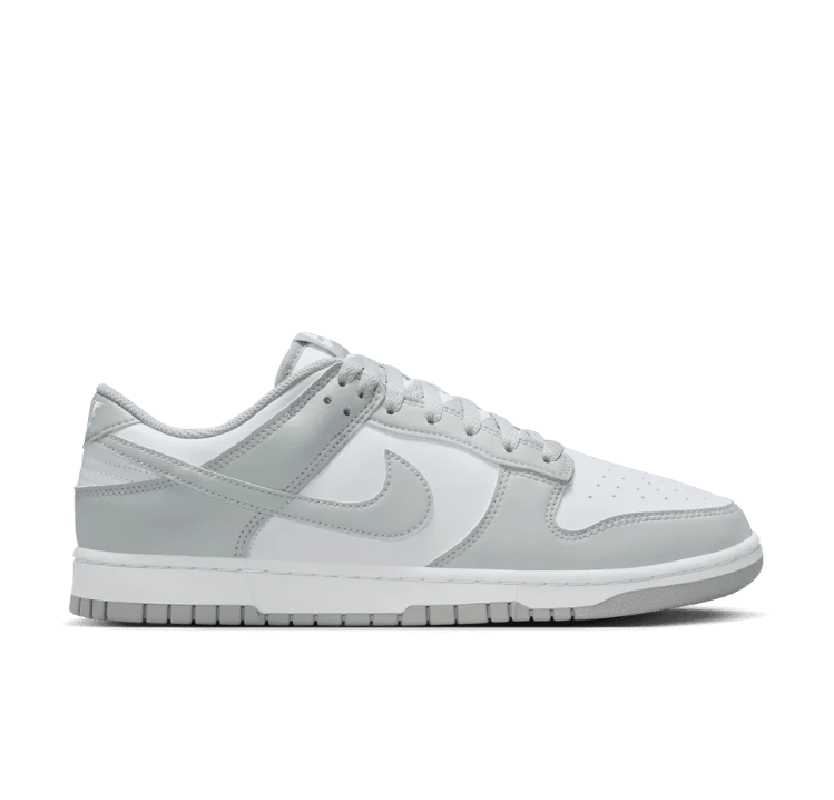 Nike Dunk Low Sneakers – White / Light Grey