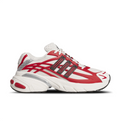 adidas Chunky Sneakers – White & Red with Silver Accents