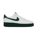 Nike Air Force 1 Low Sneakers – White / Dark Green