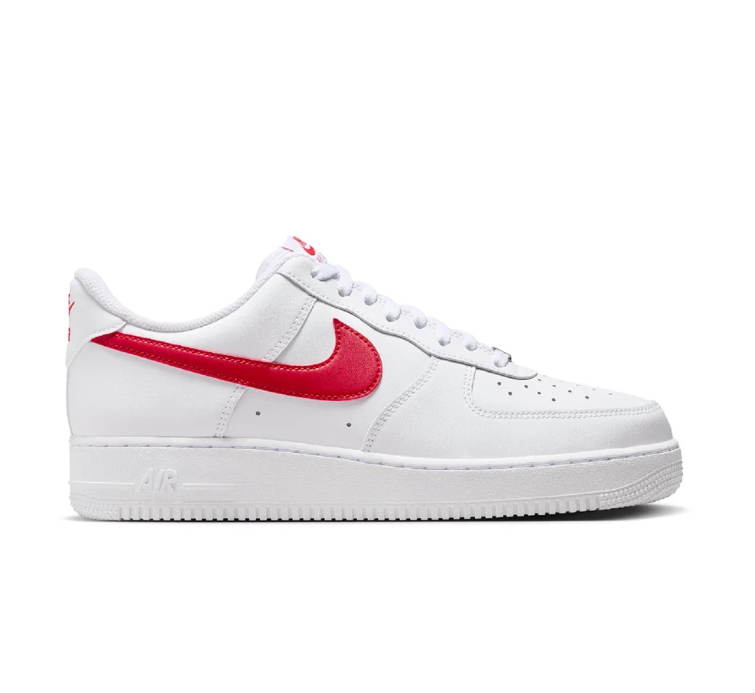 Nike Air Force 1 Low Sneakers – White / Red