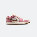 Air Jordan Low-Top Sneakers – Pink, Cream & Brown
