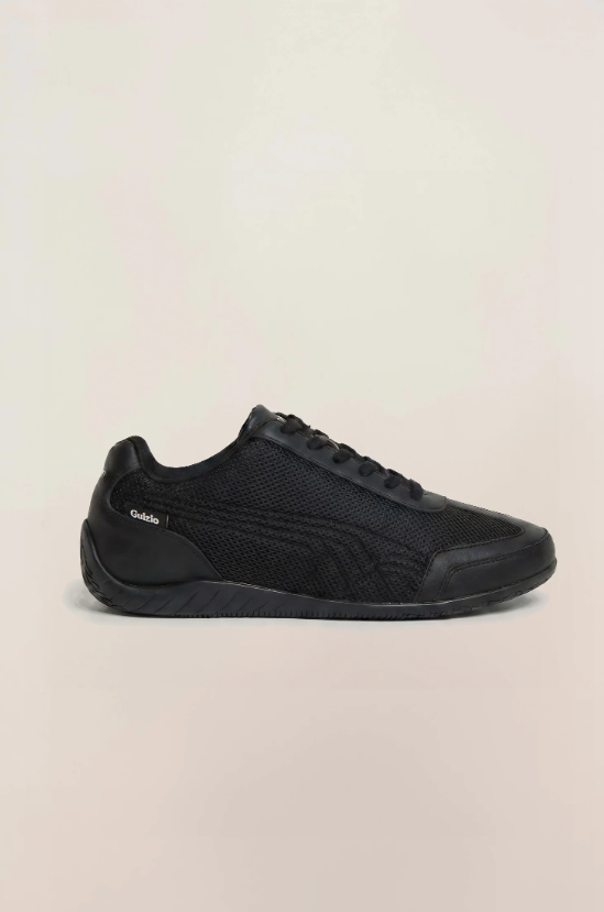 PUMA Slim Mesh Low-Top Sneakers – All Black