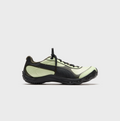 PUMA Mesh Low-Top Sneakers – Pale Lime & Black with Sculpted Sole