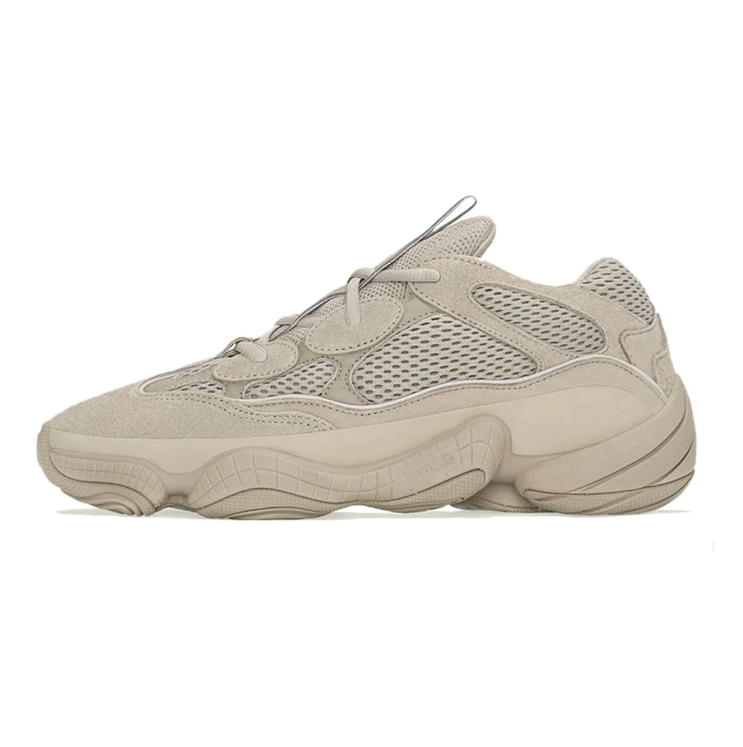 adidas Chunky Mesh Sneakers – Sand Beige with Sculpted Sole