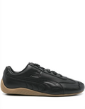 PUMA Slim Low-Top Sneakers – Black with Gum Sole
