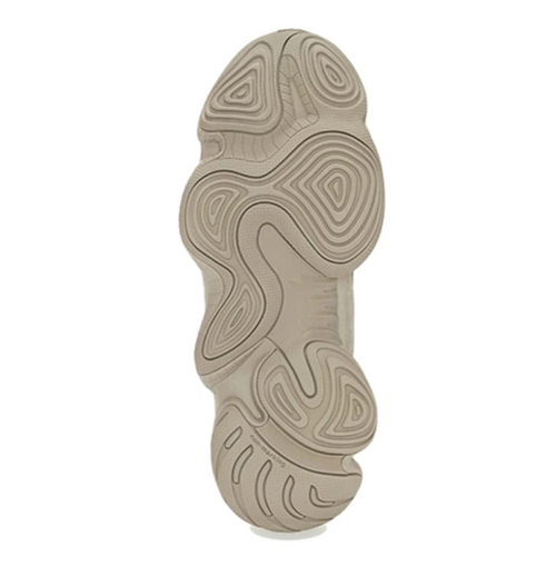 adidas Chunky Mesh Sneakers – Sand Beige with Sculpted Sole