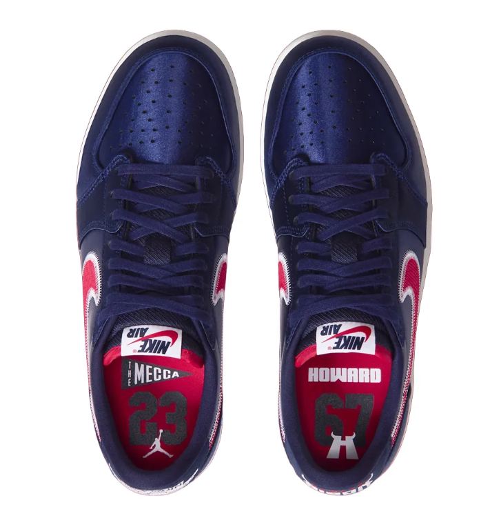 Air Jordan 1 Low Sneakers – Navy / Red