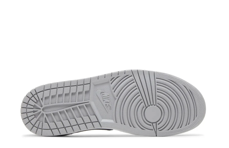 Air Jordan Low-Top Sneakers – White, Light Gray & Black