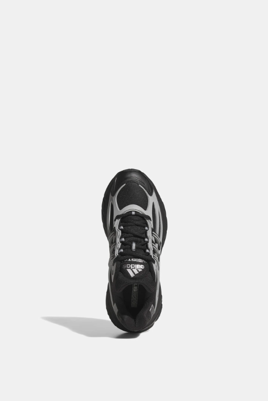 adidas Chunky Mesh Sneakers – Black & Silver Gray