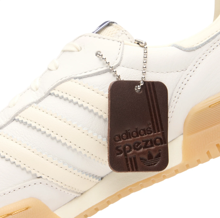 adidas Low-Top Sneakers – Cream & White with Gum Sole