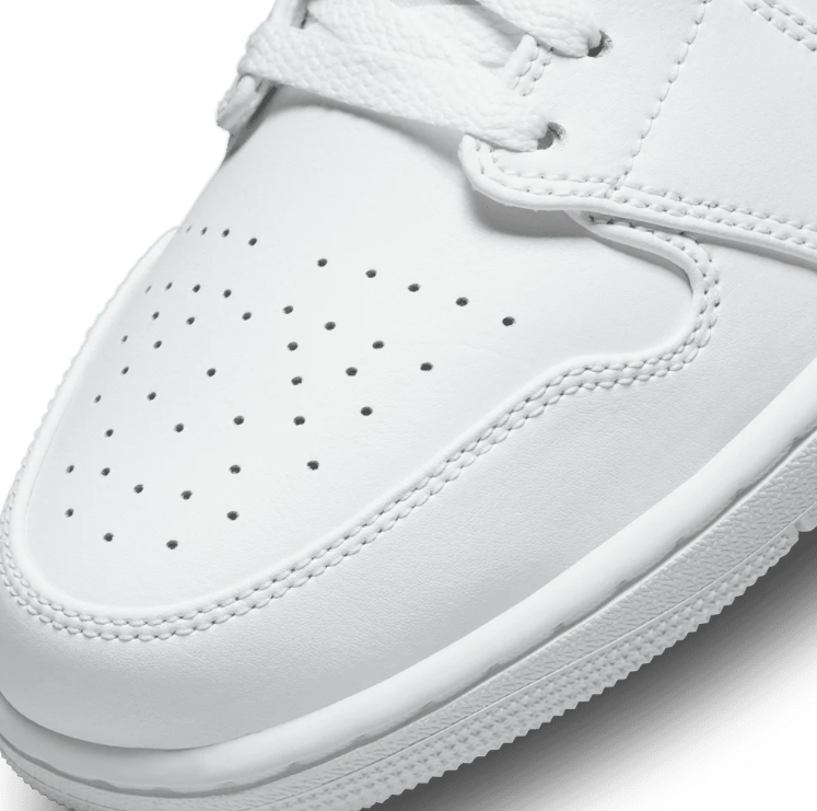 Air Jordan Low-Top Sneakers – All White