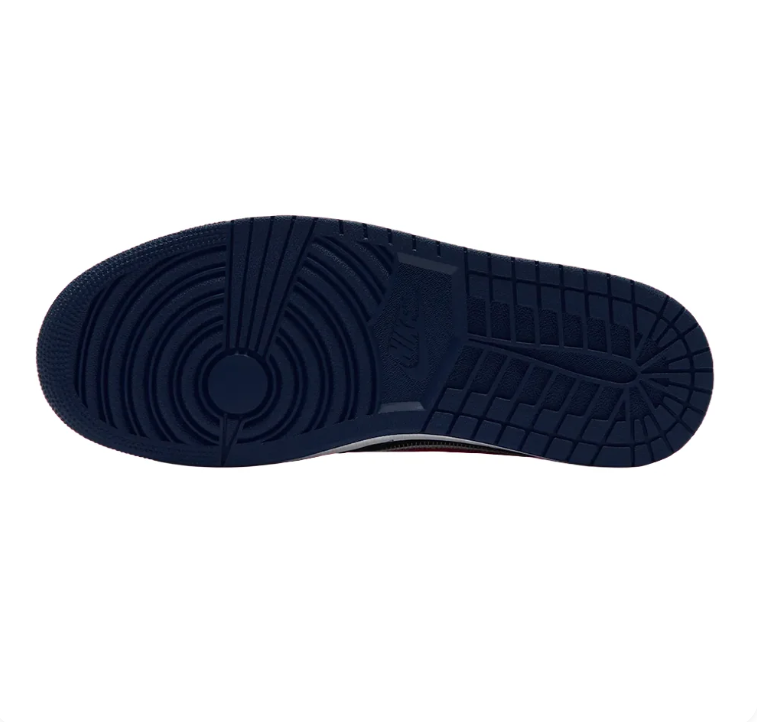 Air Jordan 1 Low Sneakers – Navy / Red