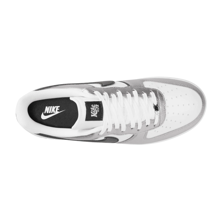 Nike Air Force 1 Low Sneakers – White, Light Grey & Black
