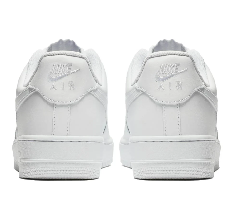 Nike Air Force 1 Low All-White Sneakers