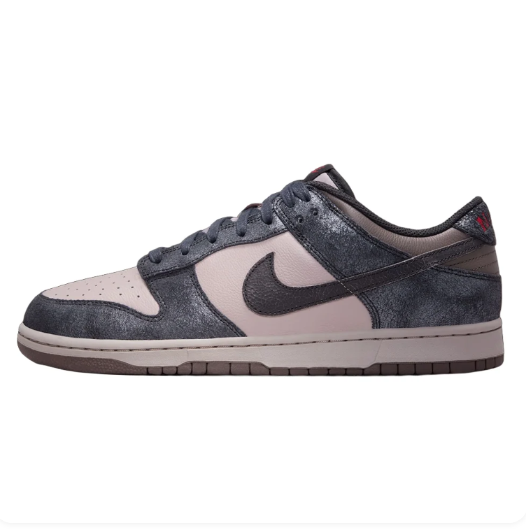 Nike Dunk Low Sneakers – Charcoal / Taupe