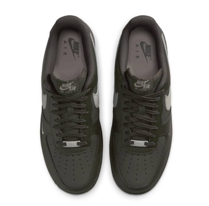 Nike Air Force 1 Low Sneakers – Newsprint/College Grey