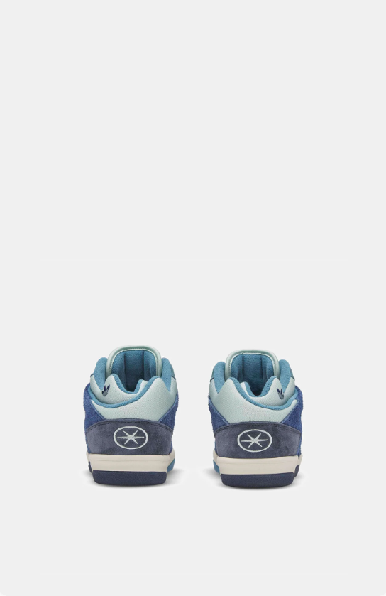 adidas Mid-Top Sneakers – Navy & Light Blue