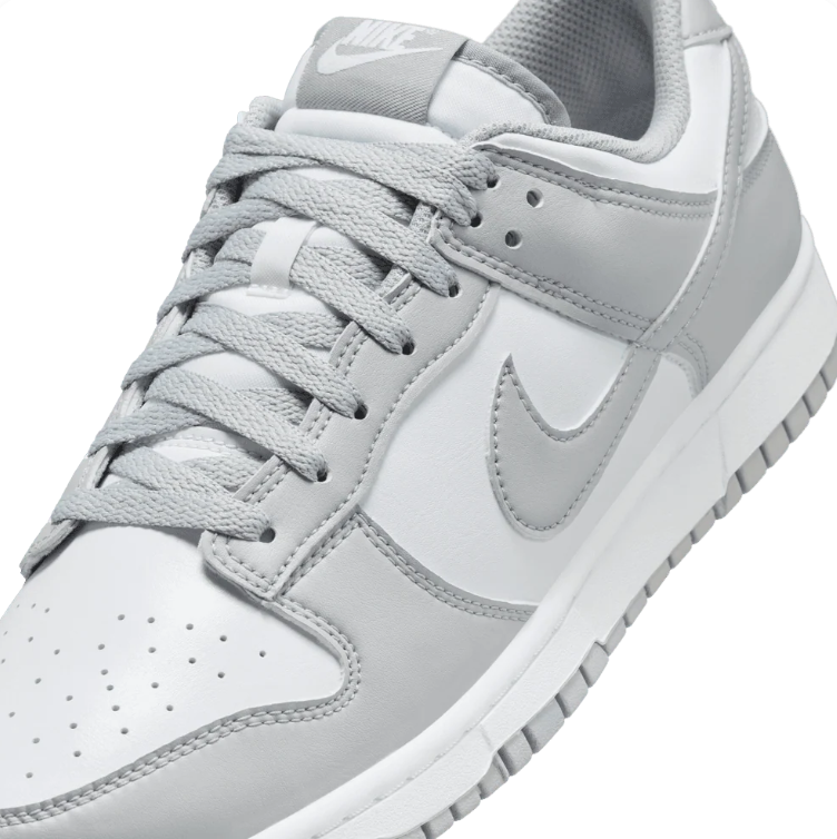 Nike Dunk Low Sneakers – White / Light Grey