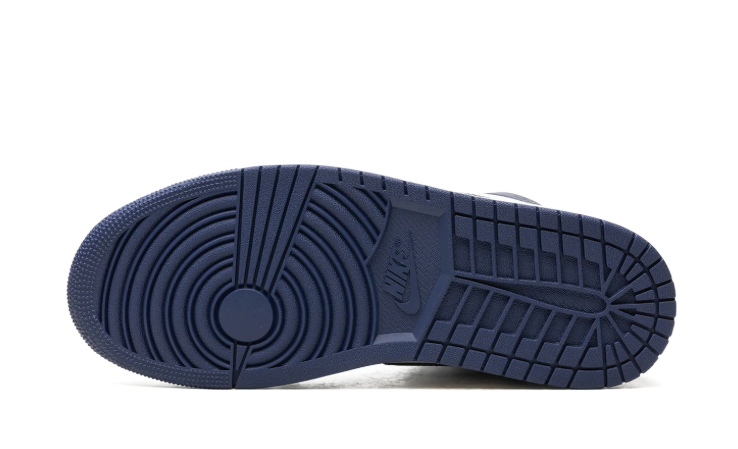 Air Jordan High-Top Sneakers – Navy, White & Black