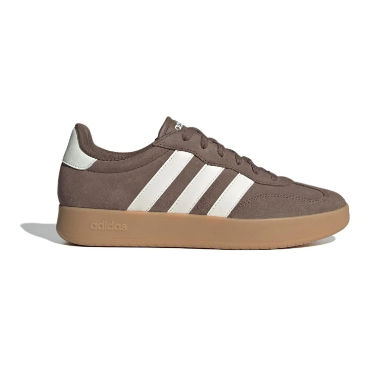 adidas Low-Top Sneakers – Brown & Cream with Gum Sole