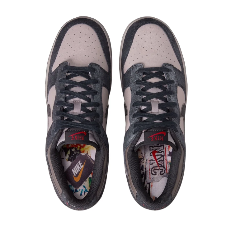 Nike Dunk Low Sneakers – Charcoal / Taupe