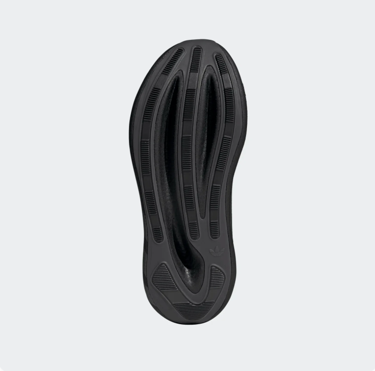 adidas Mesh Sneakers – All Black with Sculpted Sole