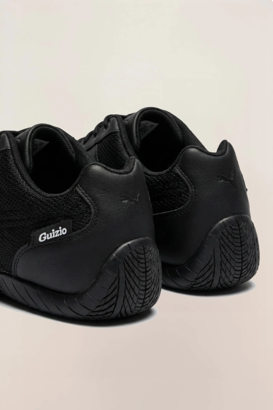 PUMA Slim Mesh Low-Top Sneakers – All Black