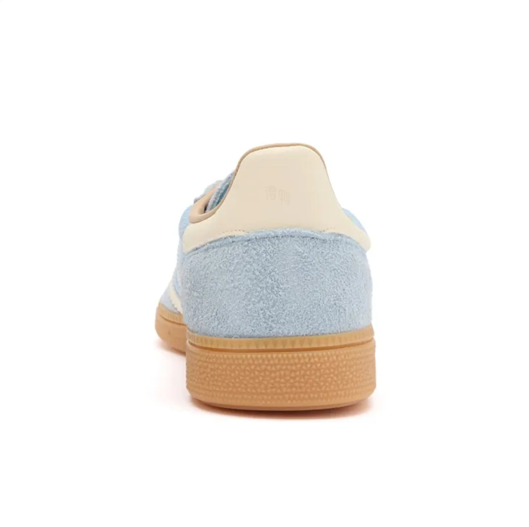 adidas Low-Top Sneakers – Powder Blue & Cream with Gum Sole