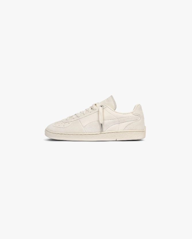 PUMA Low-Top Sneakers – Cream with Tonal Side Detailing