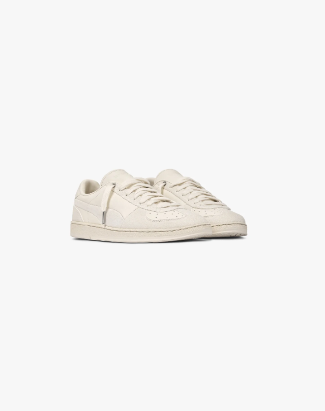 PUMA Low-Top Sneakers – Cream with Tonal Side Detailing