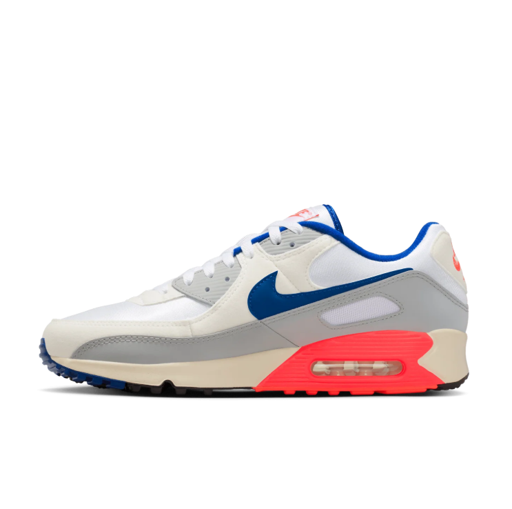 Nike Air Max 90 Sneakers – White / Grey / Blue