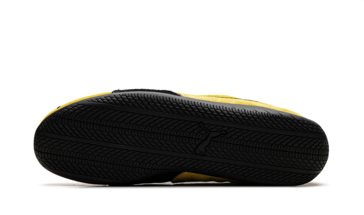 PUMA Slim Low-Top Sneakers – Yellow & Black