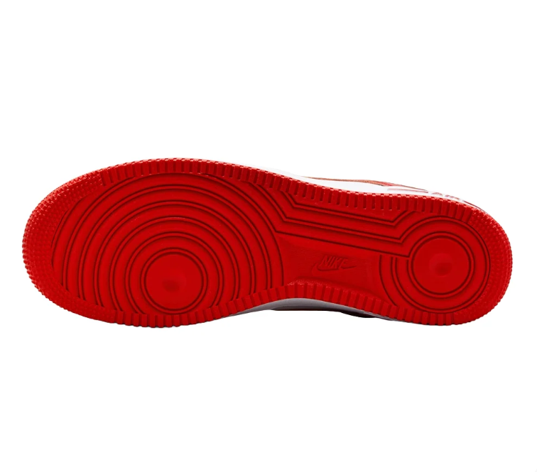 Nike Air Force 1 Low Red & White Sneakers
