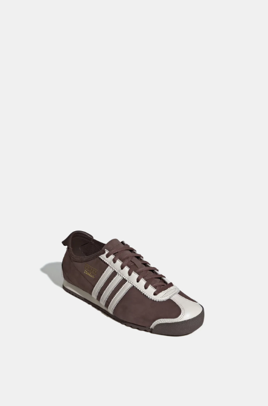 adidas Slim Low-Top Sneakers – Dark Brown & Cream