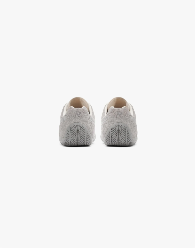 PUMA Light Grey Low-Top Lace-Up Sneakers