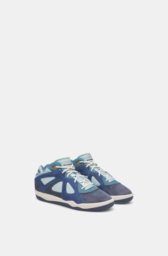 adidas Mid-Top Sneakers – Navy & Light Blue
