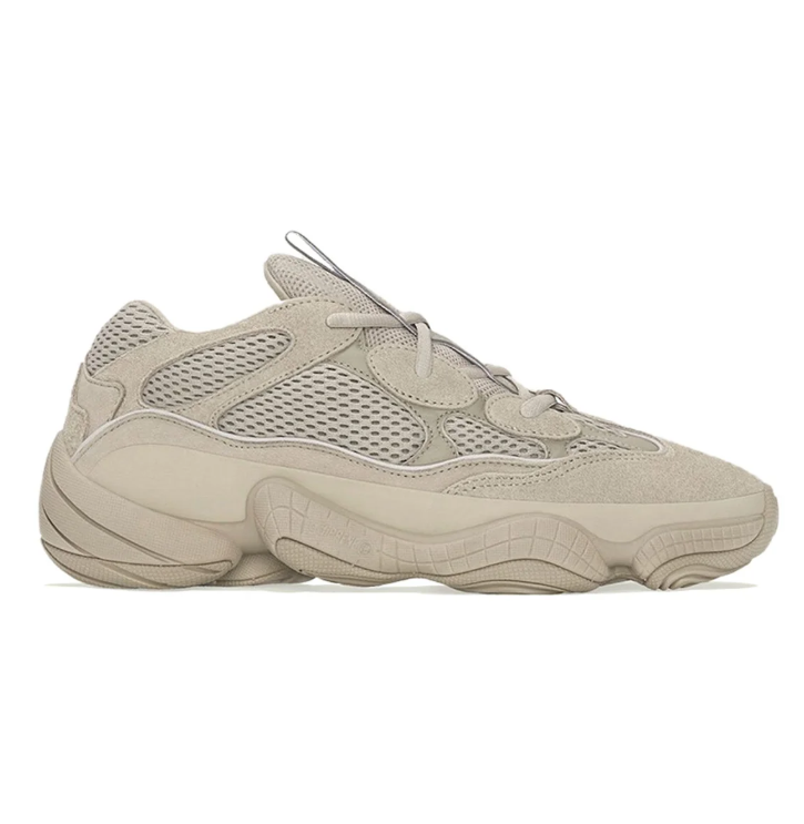 adidas Chunky Mesh Sneakers – Sand Beige with Sculpted Sole
