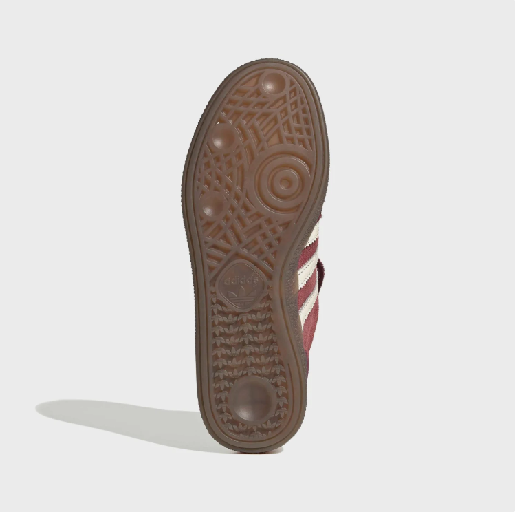 adidas Spezial Sneakers – Burgundy & Cream with Fold-Over Tongue